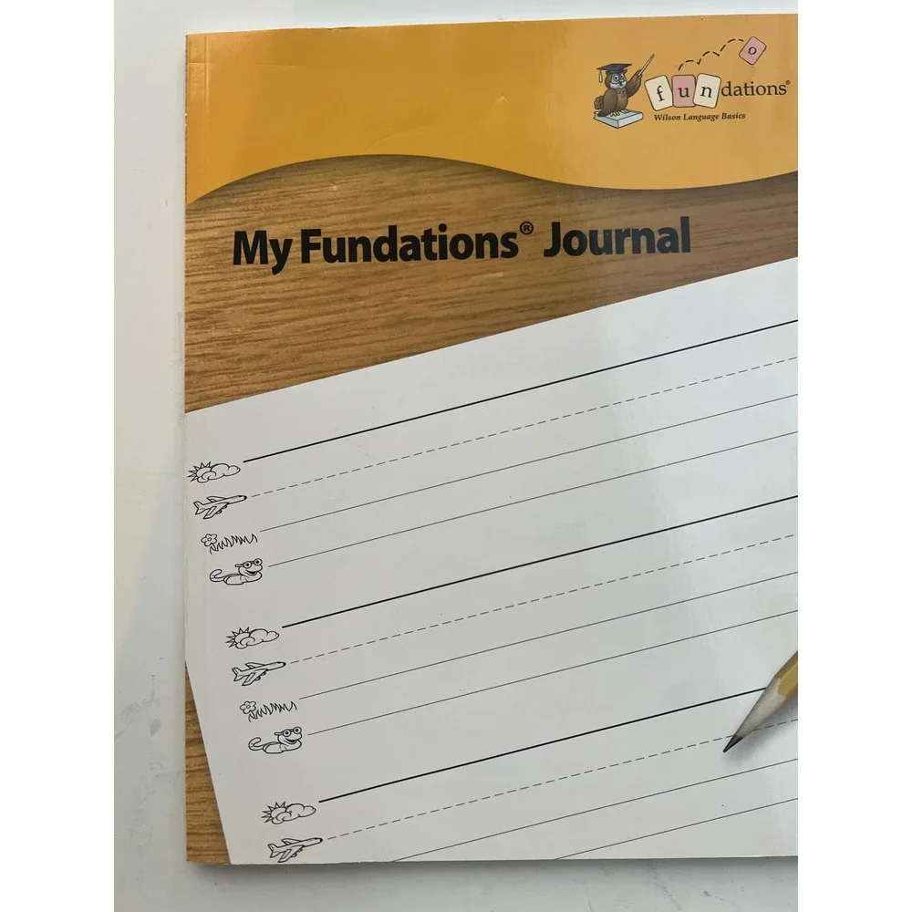 Wilson‎ Fundations Magnetic Letter Board K-1 & My Fundations Journal Dyslexia